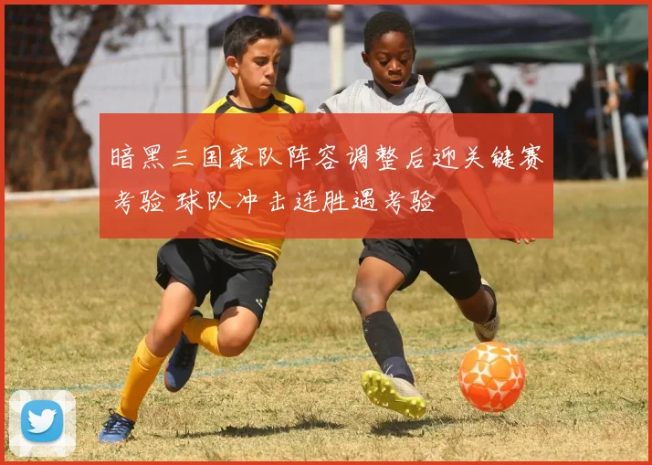 暗黑三国家队阵容调整后迎关键赛考验 球队冲击连胜遇考验
